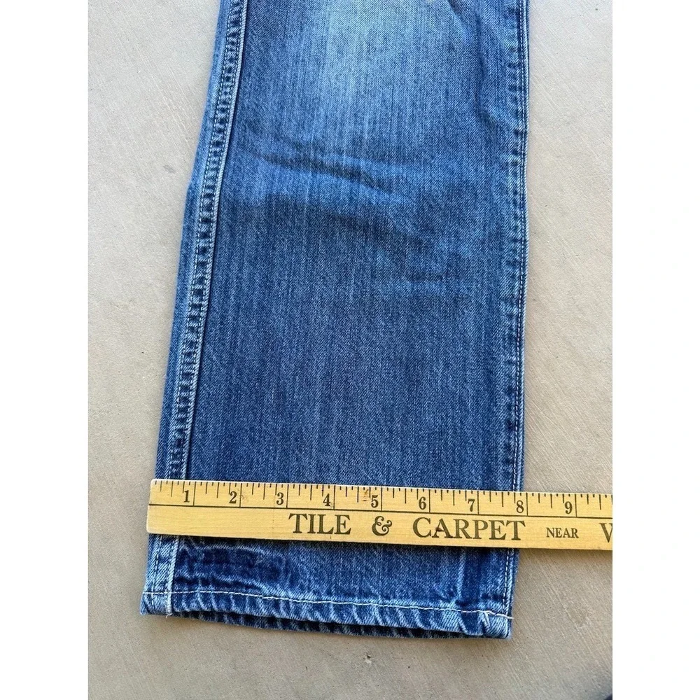 American Eagle Boy Fit Jeans Size 8 Reg Low Rise Bootcut Y2K Style